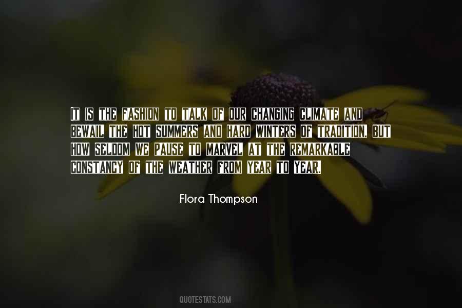 Flora Thompson Quotes #991715