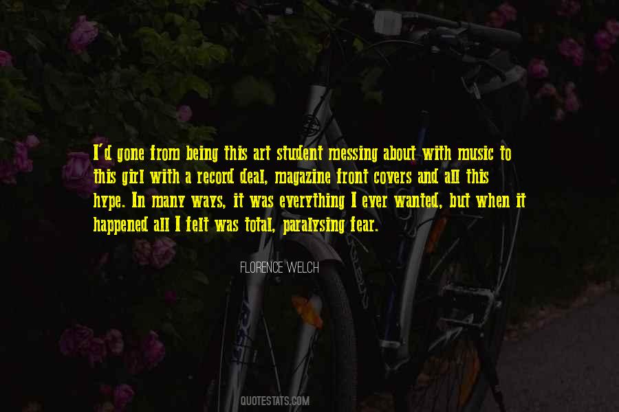 Florence Welch Quotes #879503