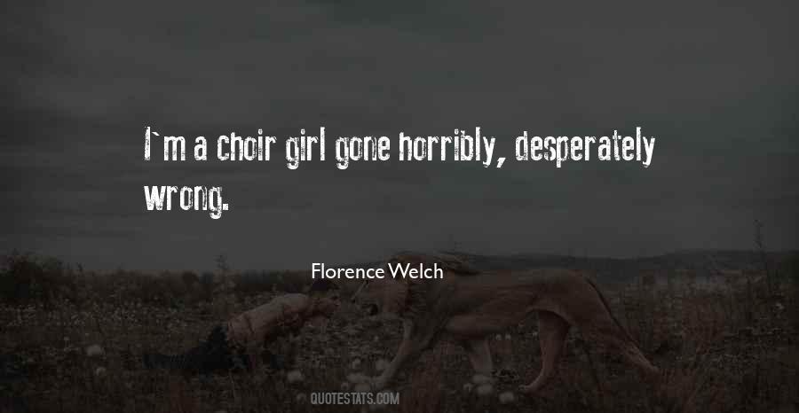 Florence Welch Quotes #907376