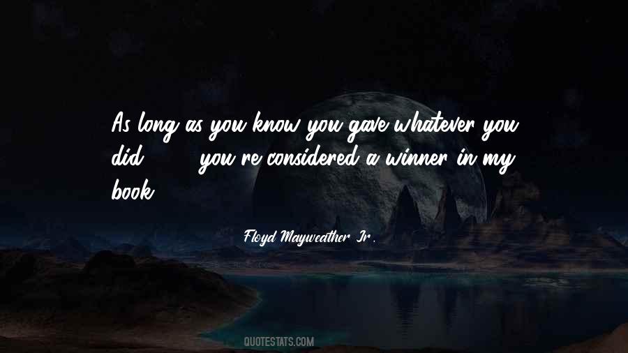 Floyd Mayweather Jr Quotes #139010