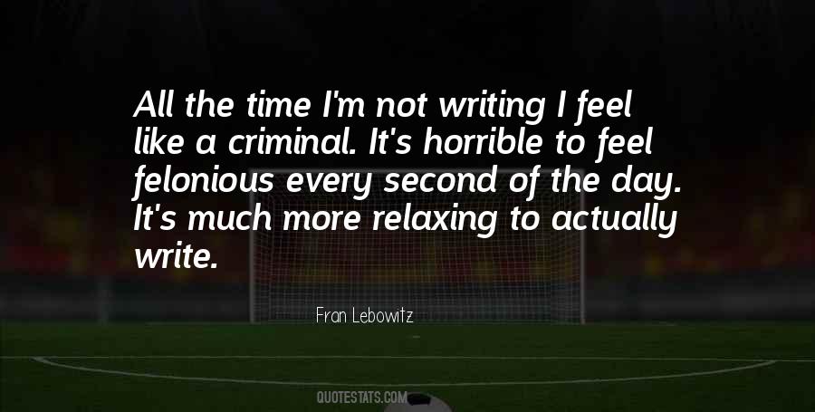 Fran Lebowitz Quotes #13127