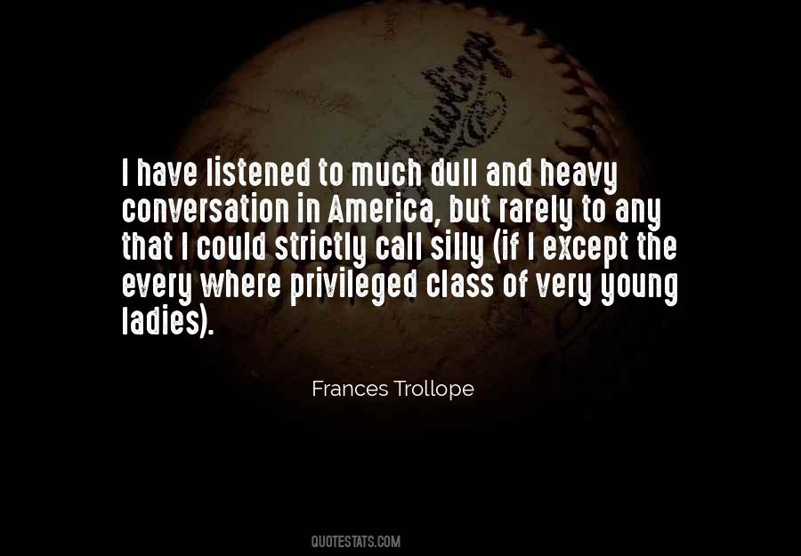 Frances Trollope Quotes #252529