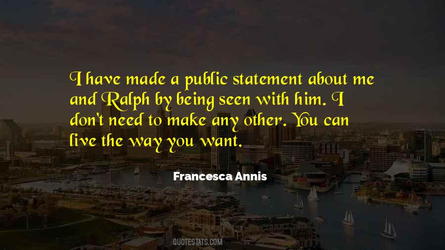 Francesca Annis Quotes #145796