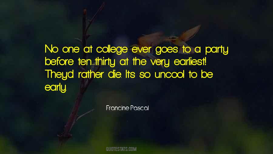 Francine Pascal Quotes #1803902