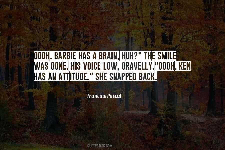 Francine Pascal Quotes #452983