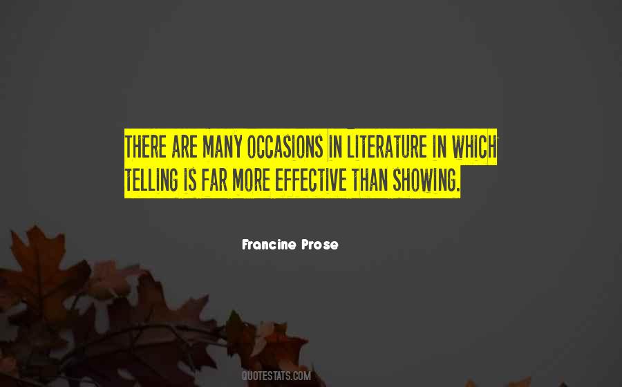 Francine Prose Quotes #611975