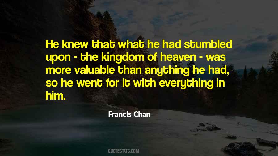 Francis Chan Quotes #183364