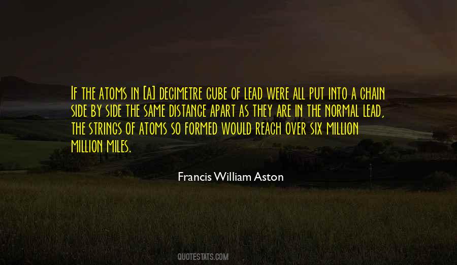 Francis William Aston Quotes #1808341