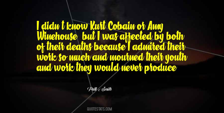 Quotes About Cobain #1794195