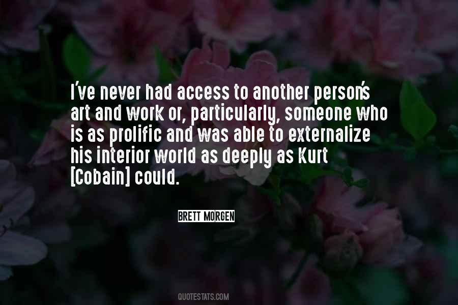 Quotes About Cobain #981298