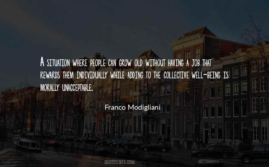 Franco Modigliani Quotes #1215790