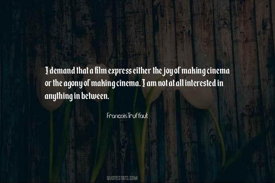 Francois Truffaut Quotes #1593252