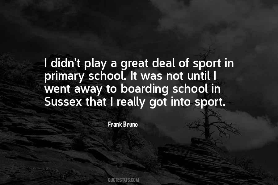Frank Bruno Quotes #1004495