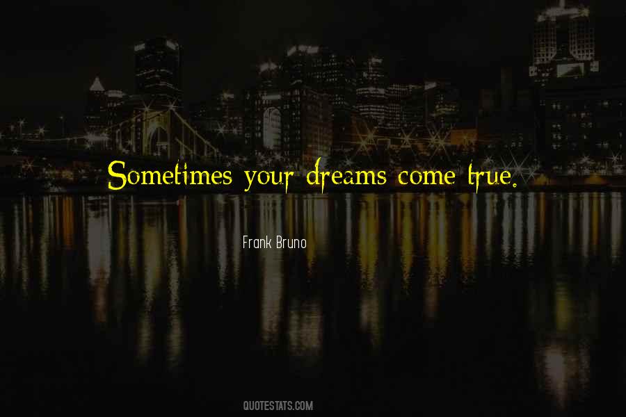Frank Bruno Quotes #1758662