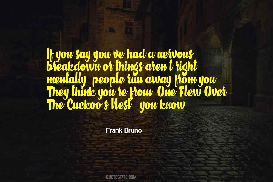 Frank Bruno Quotes #85666