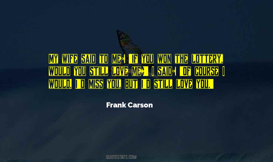 Frank Carson Quotes #1495310