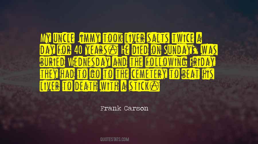 Frank Carson Quotes #332606