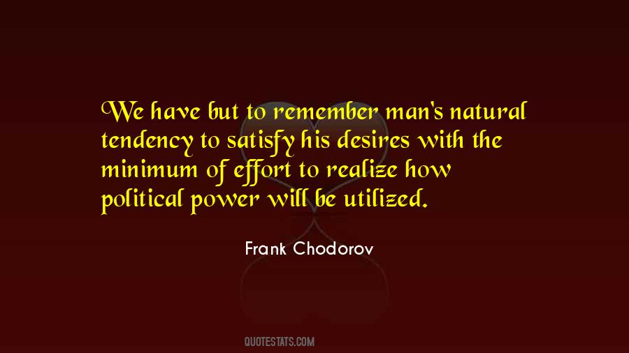 Frank Chodorov Quotes #1547276