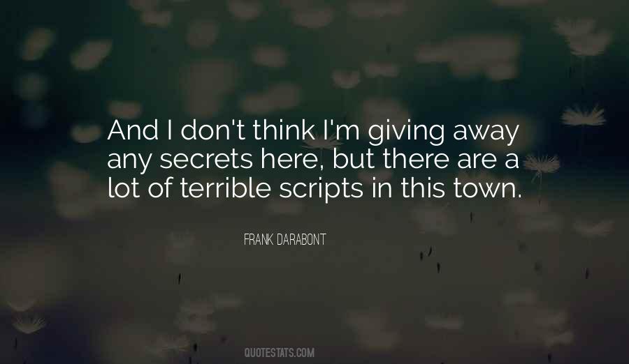 Frank Darabont Quotes #519635