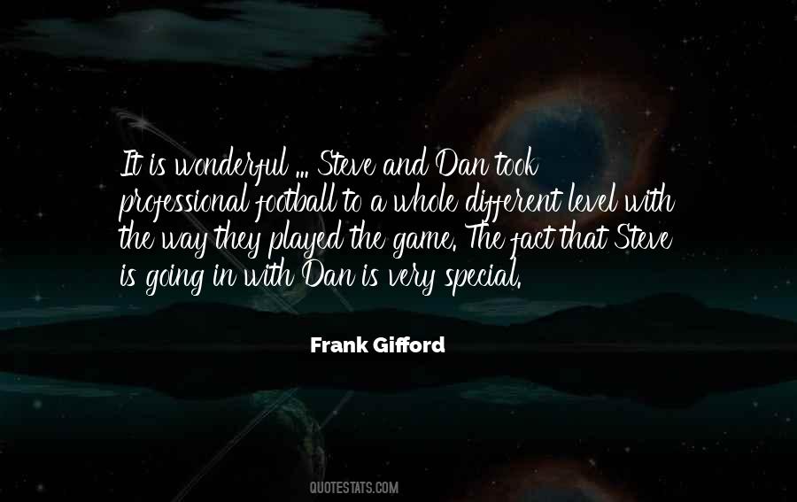 Frank Gifford Quotes #1054180