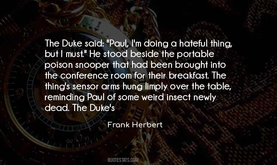 Frank Herbert Quotes #118775