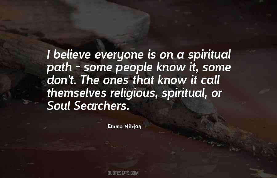 Quotes About Spiritualist #571033