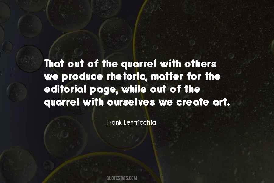 Frank Lentricchia Quotes #448988