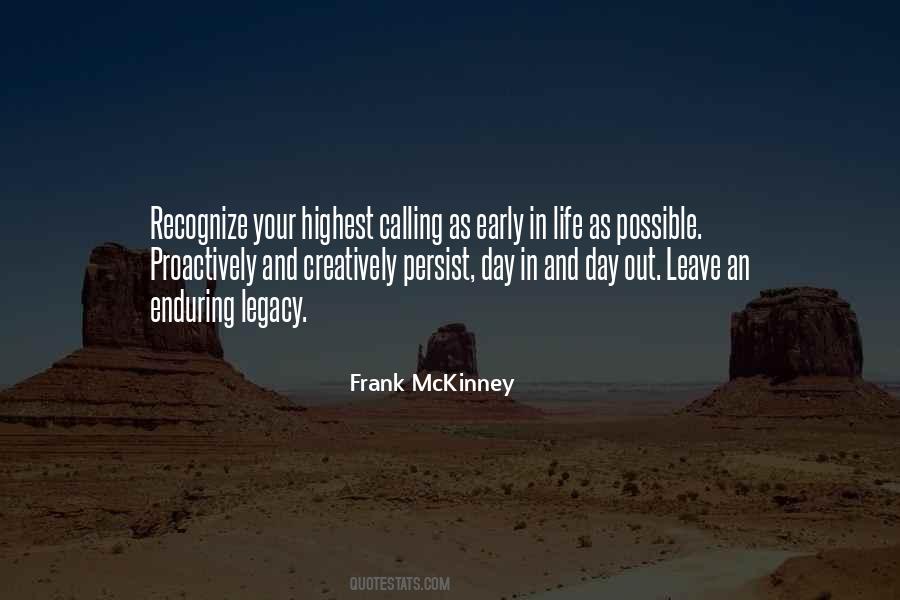 Frank Mckinney Quotes #1122204