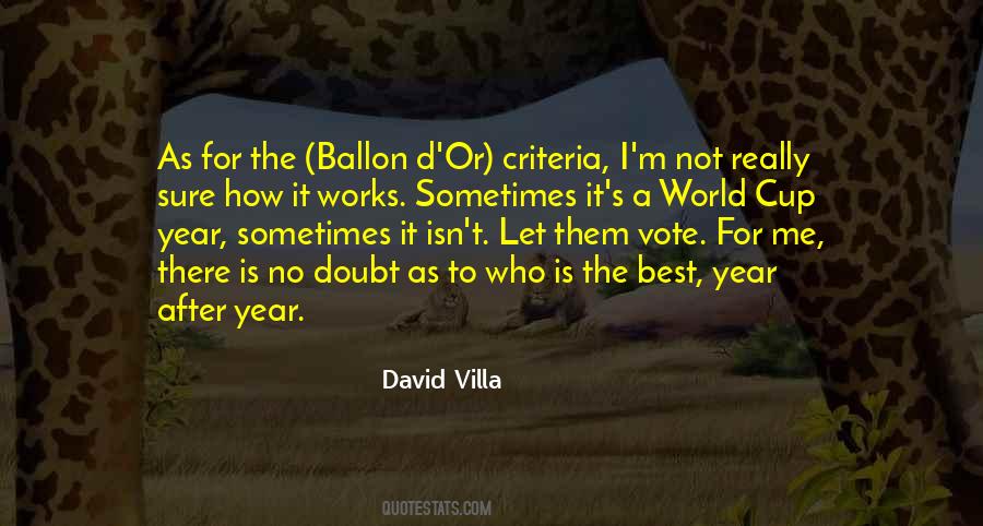 Quotes About Ballon D'or #1245252