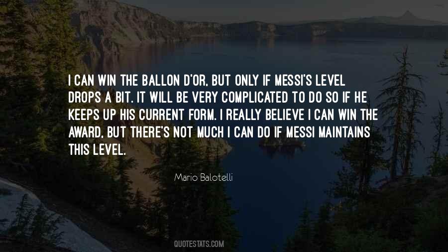 Quotes About Ballon D'or #1548575