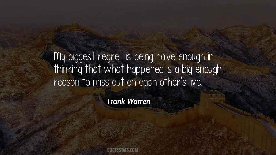 Frank Warren Quotes #833757