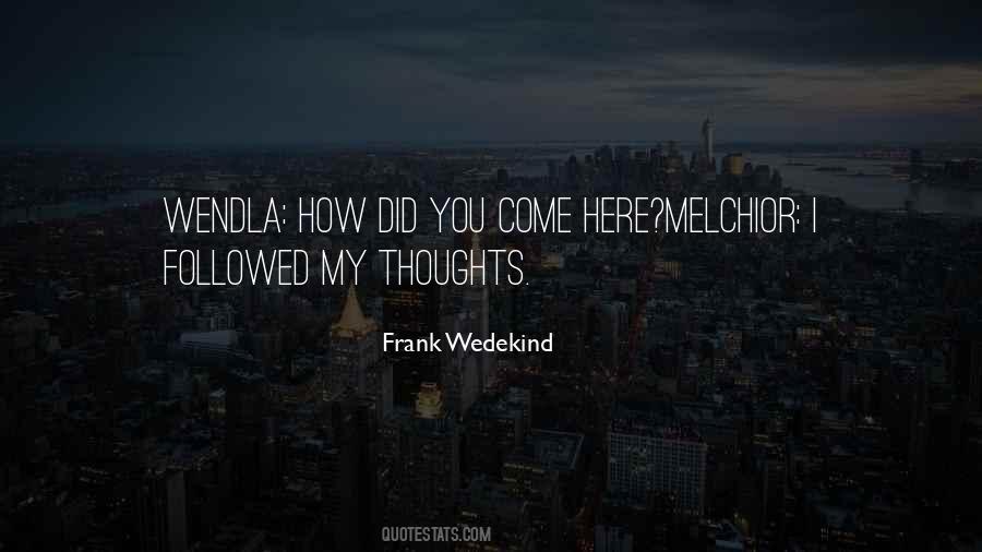 Frank Wedekind Quotes #743590