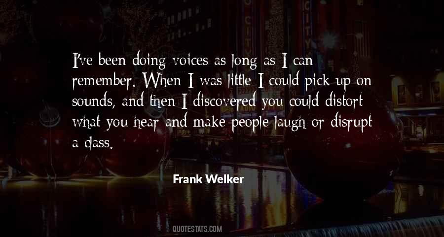 Frank Welker Quotes #530963