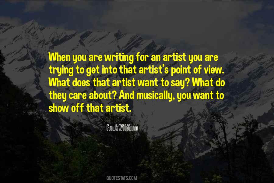 Frank Wildhorn Quotes #352051