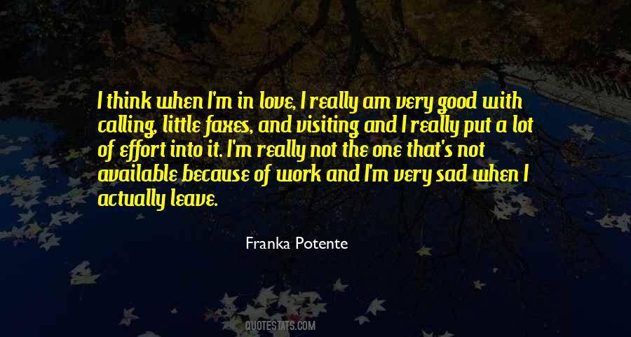Franka Potente Quotes #541519