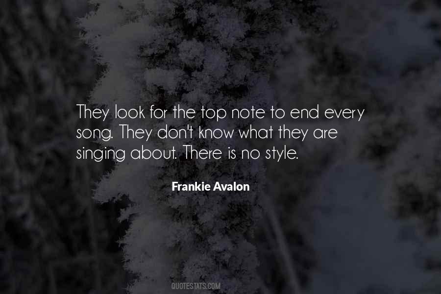 Frankie Avalon Quotes #1822248