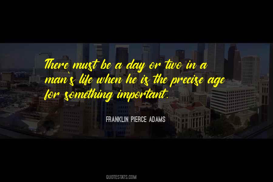 Franklin Pierce Adams Quotes #1507248