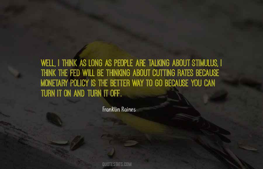 Franklin Raines Quotes #837831