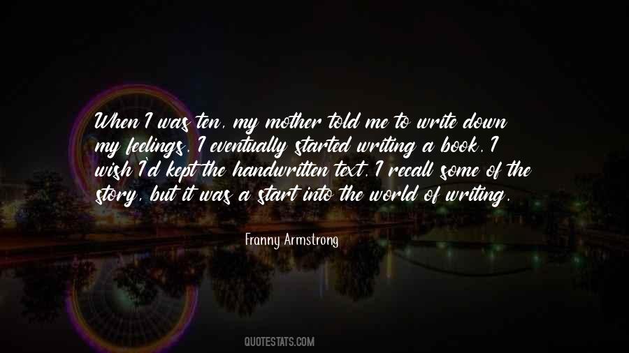 Franny Armstrong Quotes #566780