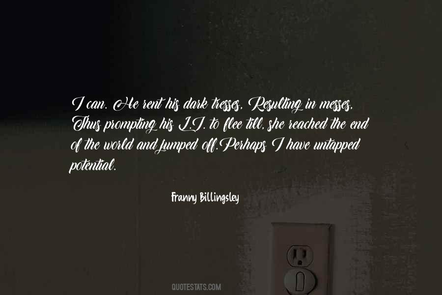 Franny Billingsley Quotes #1199905