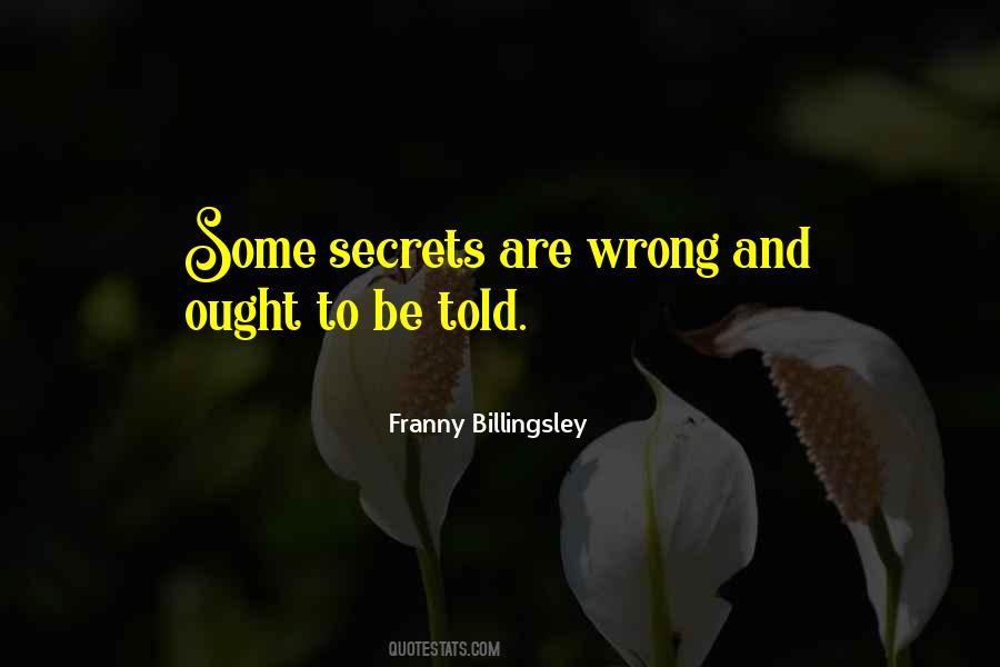Franny Billingsley Quotes #382506