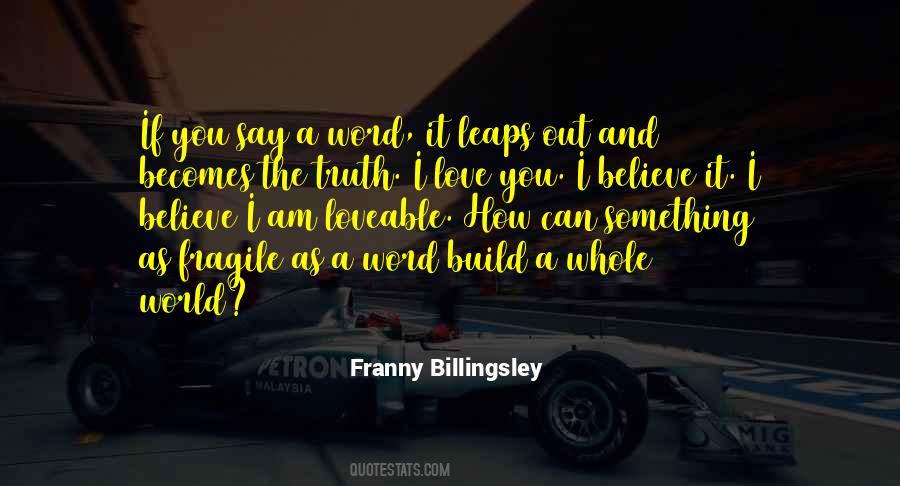 Franny Billingsley Quotes #922574