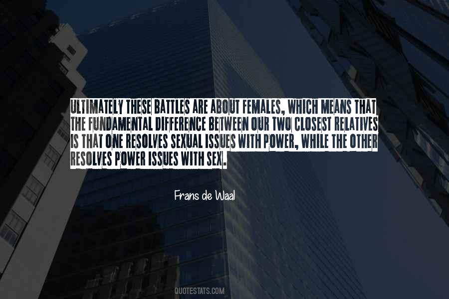 Frans De Waal Quotes #748030