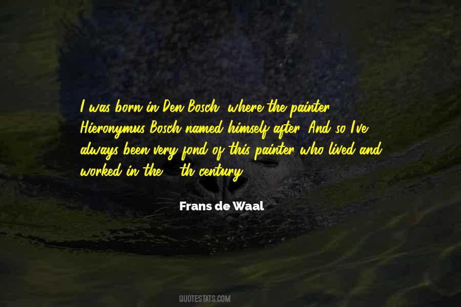 Frans De Waal Quotes #97515