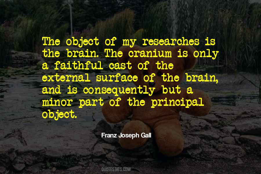Franz Joseph Gall Quotes #1833503