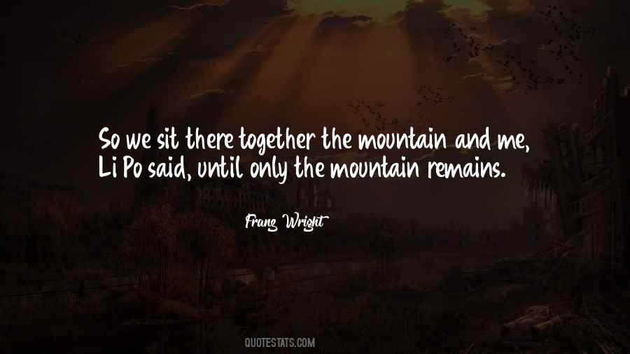Franz Wright Quotes #1541624