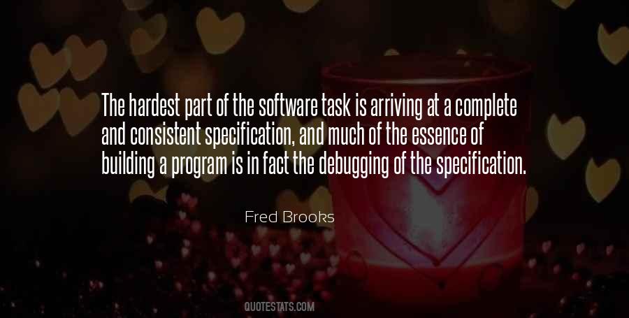 Fred Brooks Quotes #1210863