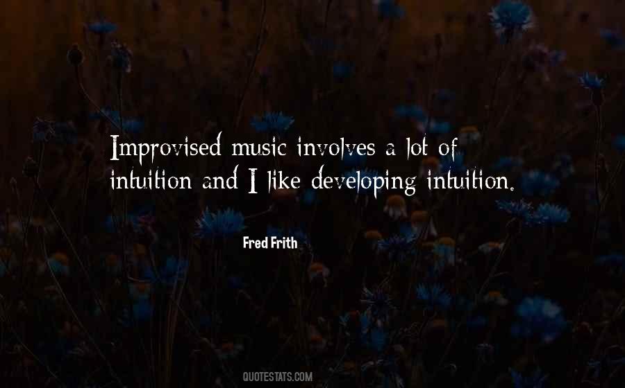 Fred Frith Quotes #1088181