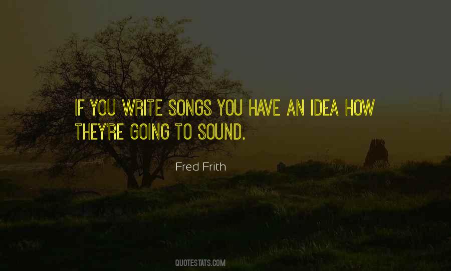 Fred Frith Quotes #852972