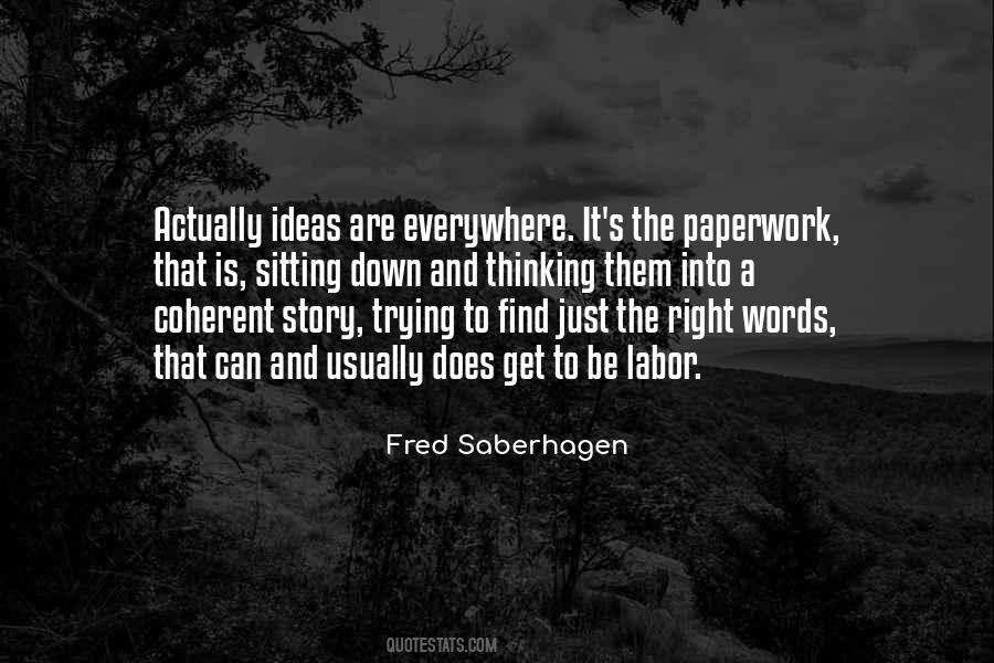 Fred Saberhagen Quotes #267878